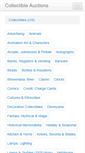Mobile Screenshot of collectibleauctions.net